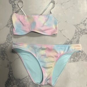 Hollister Pastel Tie-Dye Bikini Bottom